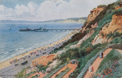 East Cliff e Zig Zag, Bournemouth da Alfred Robert Quinton